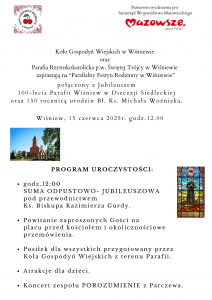 Plakat Wiśniew